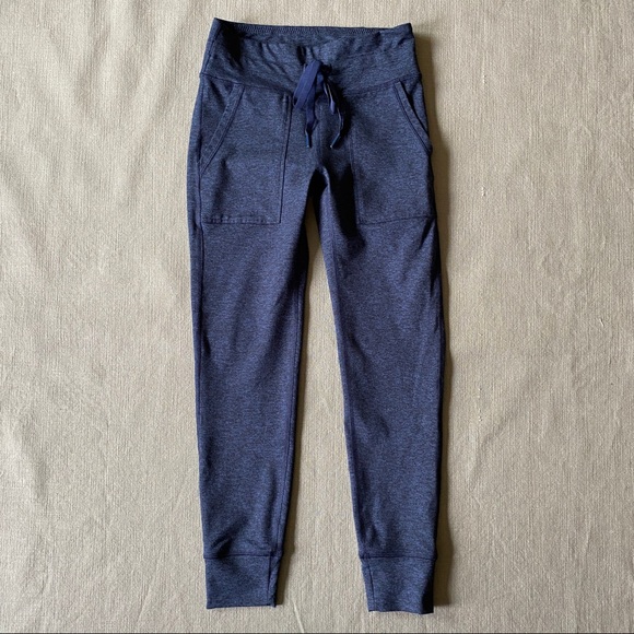 aerie Pants - S short AERIE navy blue fleece joggers leggings